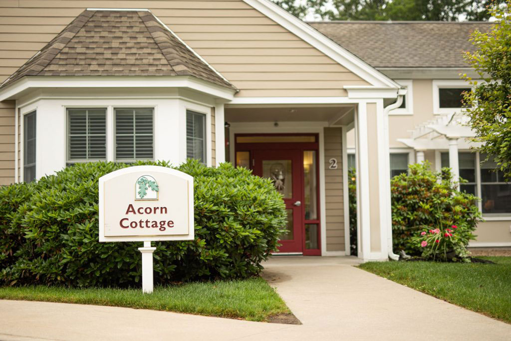 Outside view of Acorn Cottage building