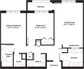 Exeter floor plan